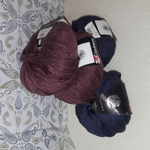 4 skeins cotton yarn